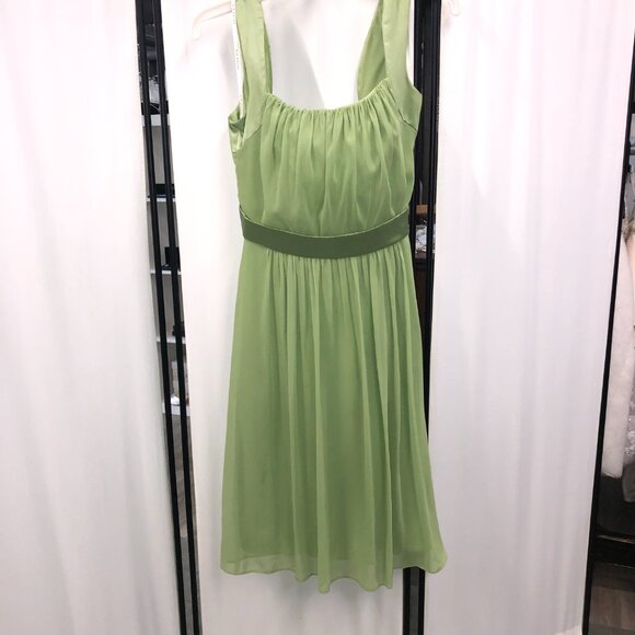 Size 2 Knee-Length Bridesmaid Dress, Apple, Fern Green, Pistachio, Cruisewear - Picture 2 of 6